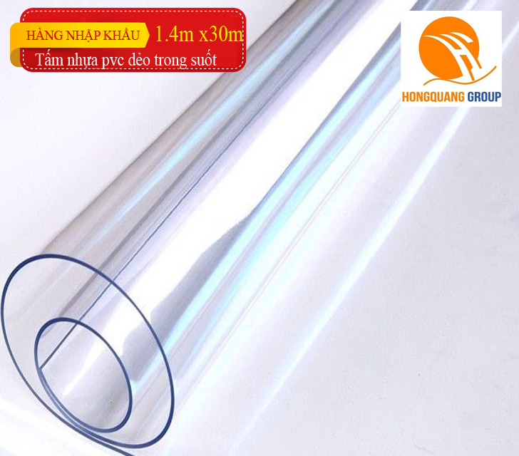 Mẫu tấm nhựa pvc dẻo trong suốt